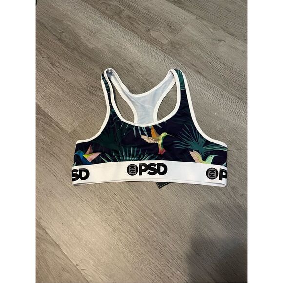 PSD Humming Palms Sports Bra NWT Size Small - Picture 1 of 2
